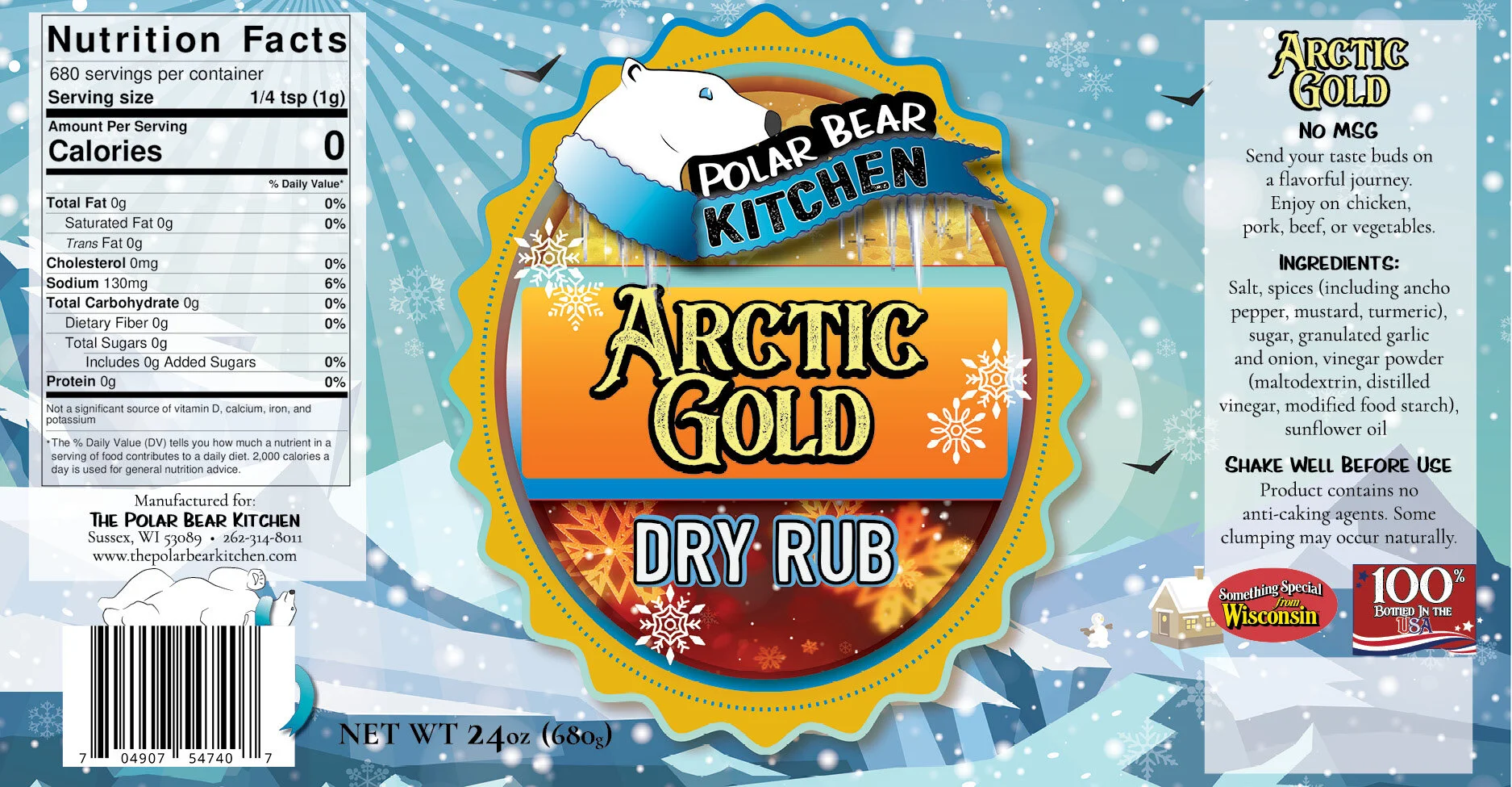 Arctic Gold Rub Polar Bear Kitchen Label 24oz OL V2F2.jpg