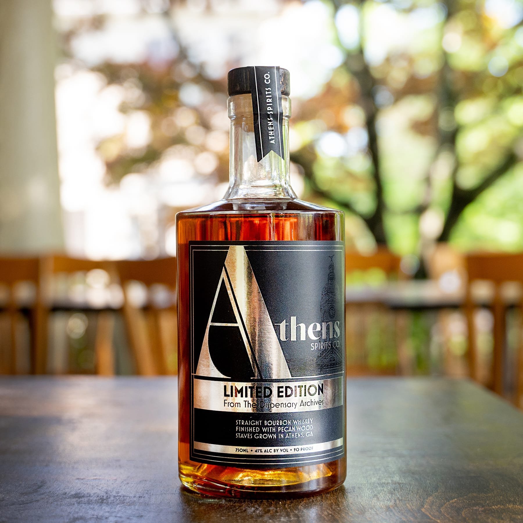 Athens Spirits Co Logo and Liquor Label Designs by Thrasher Photo and Design in Athens, GA