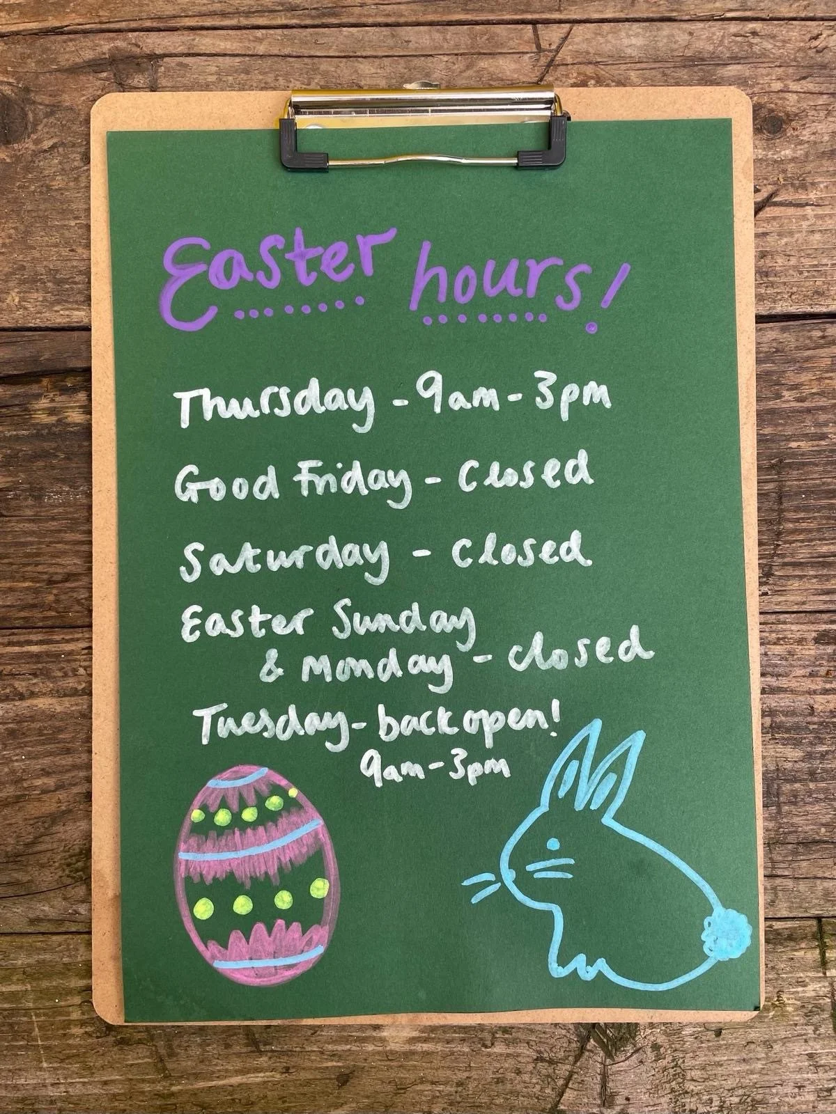 We&rsquo;ll be taking a little Easter break this weekend 🐣 We&rsquo;ll be closed this Friday 3 April and back as usual on Tuesday 7 April.

#cafe #food #brixton #camberwell #loughboroughjunction