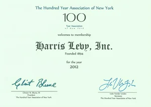 HL 100 Year Association of NY Membership 2012.jpg