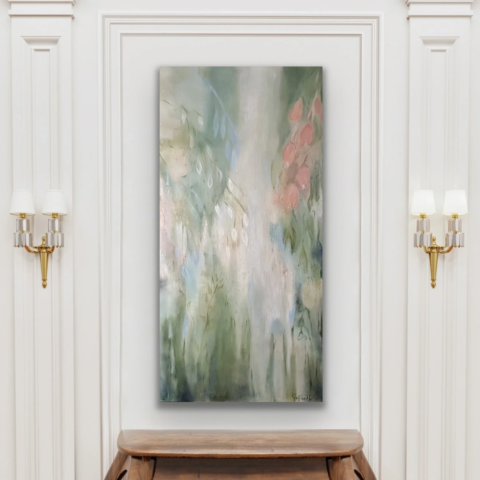 Oil on Canvas 24" x 48"  (Botanical - Commission)