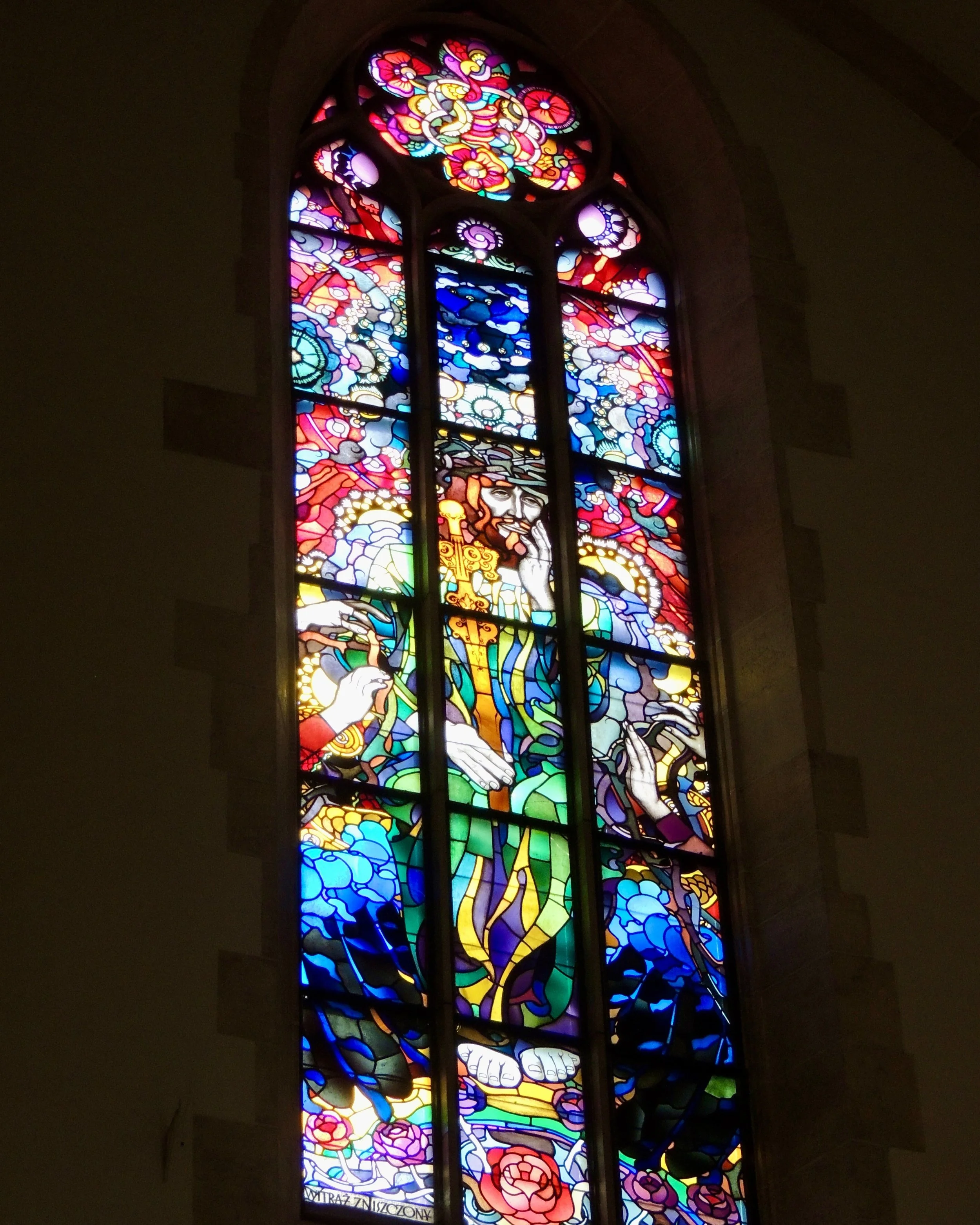 Some more photos from Krakow #Krakow #stainedglass