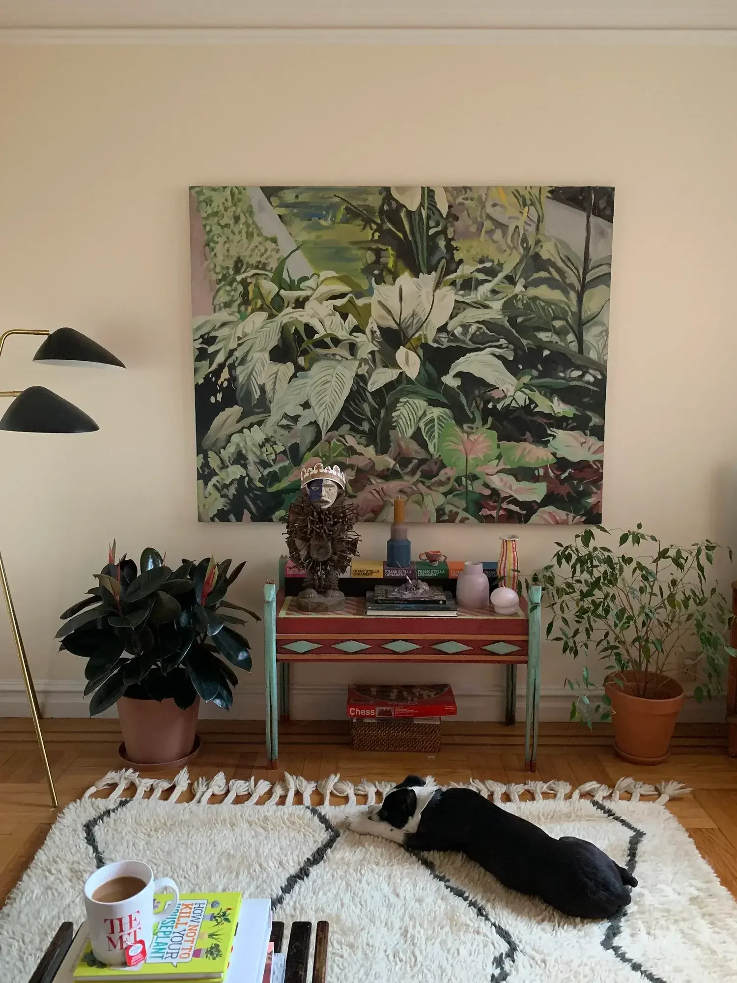 Living space, New York City residence