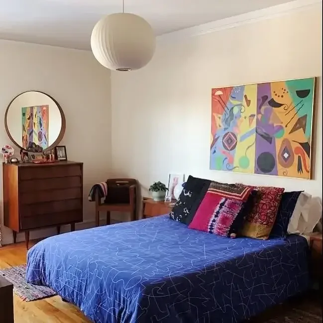 Bedroom, New York City residence