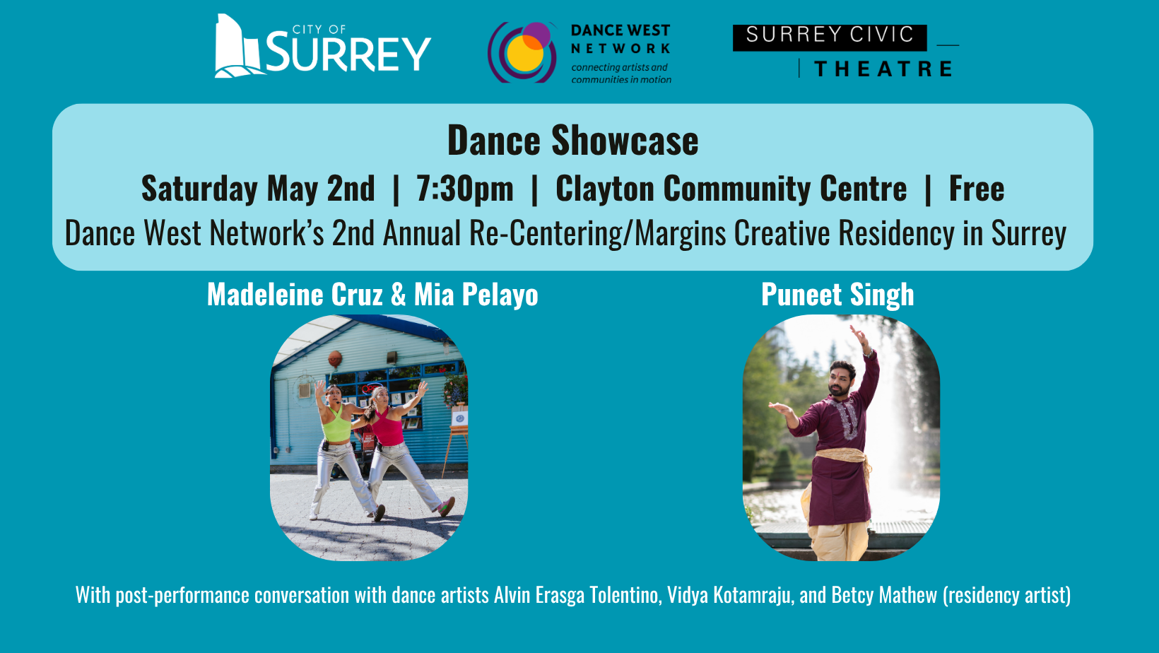 Re-Centering/Margins Residency - Surrey 2026 Showing