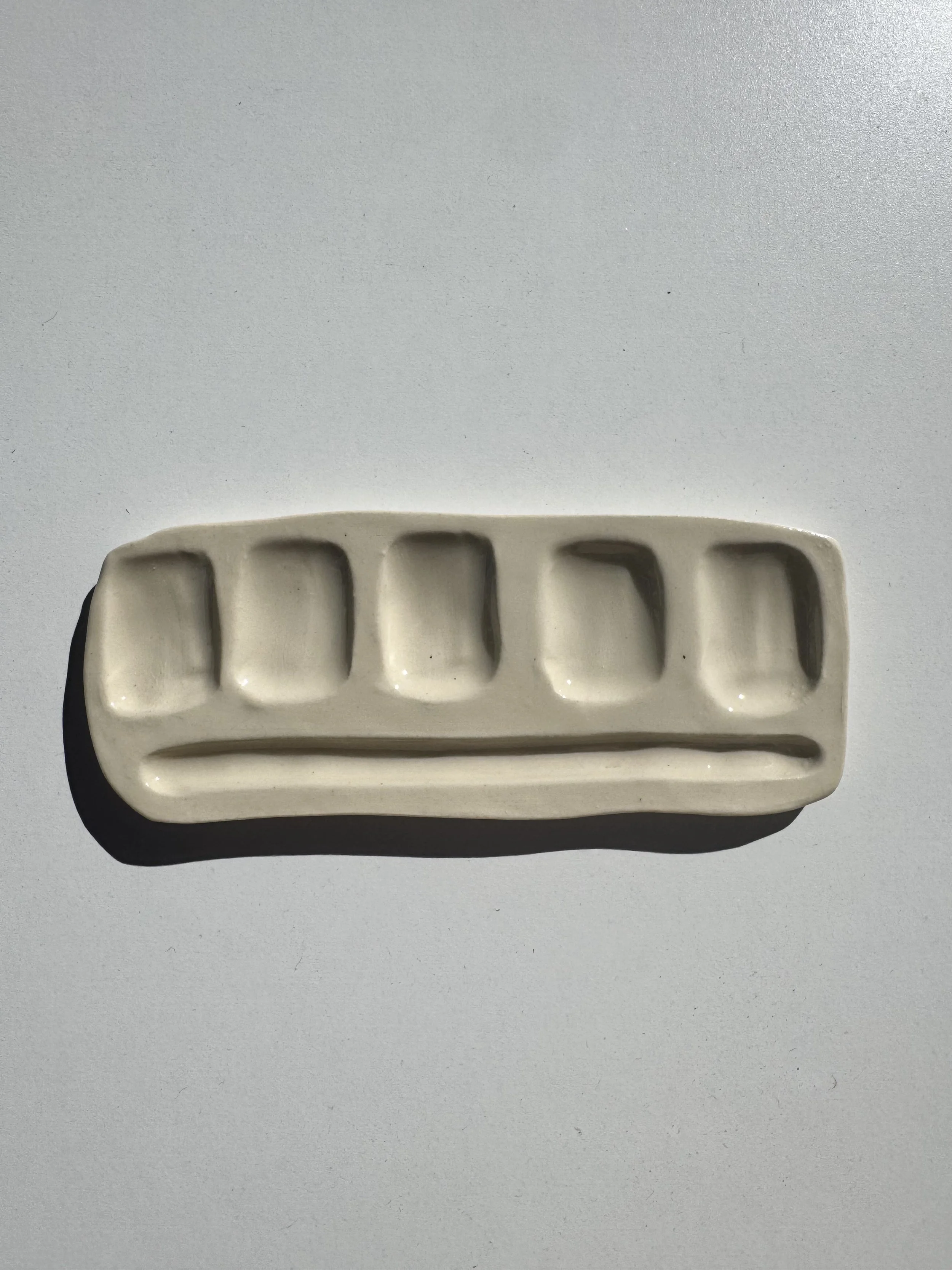Small Ceramic Watercolor Palette