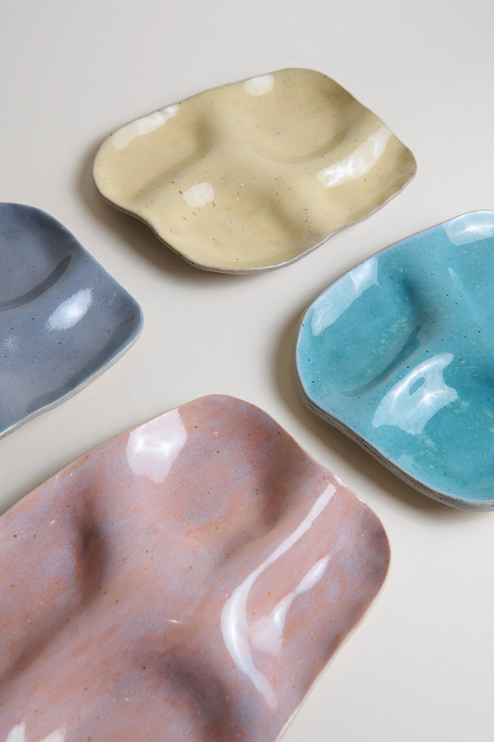 Snack Plate (Four Wells)