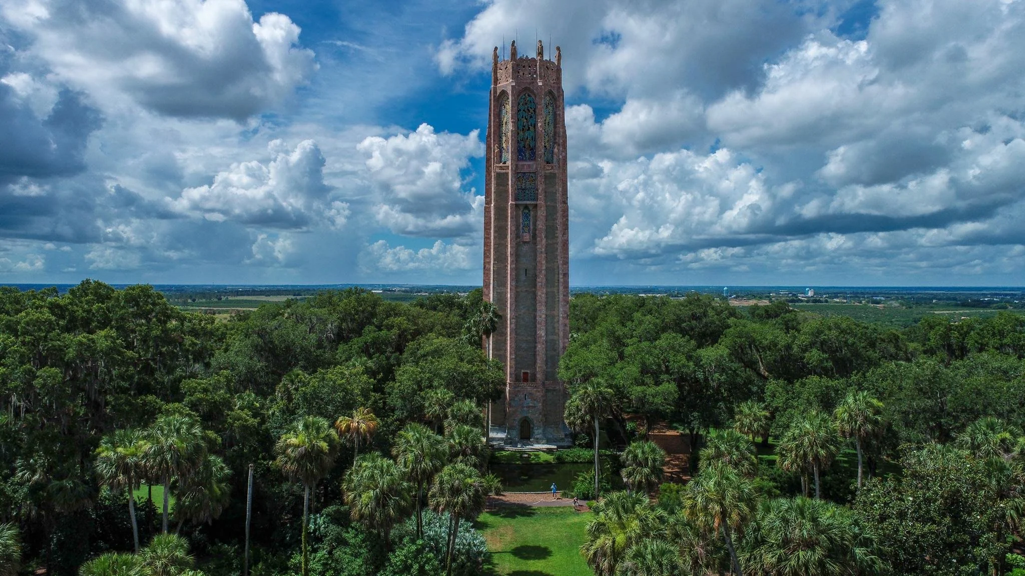 Bok Tower Gardens landmark in Polk County, Florida