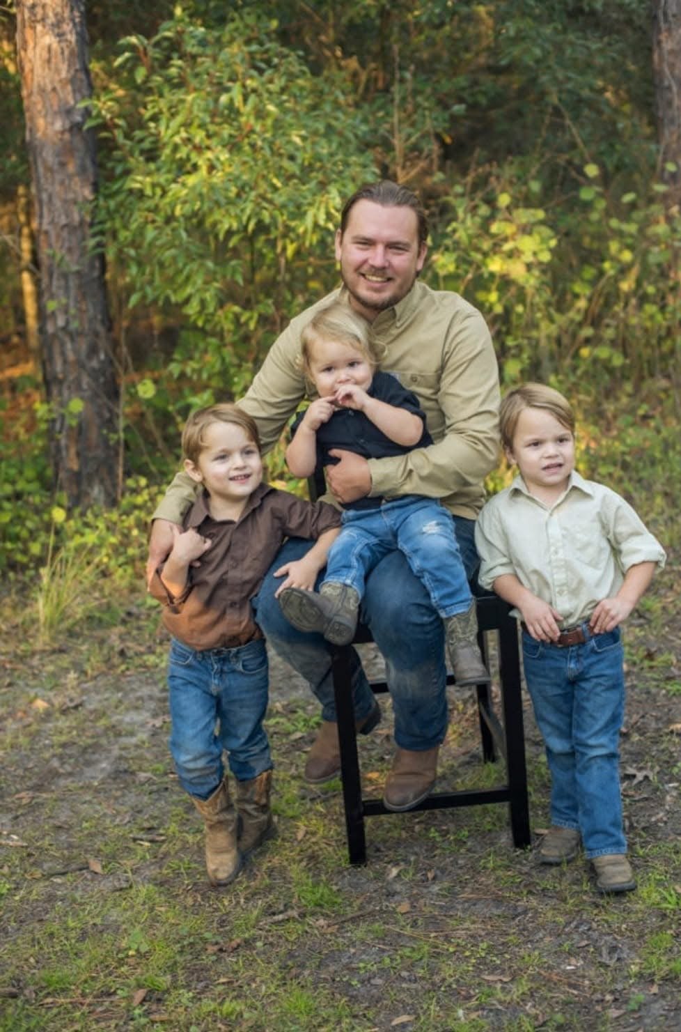 The Owner with his boys