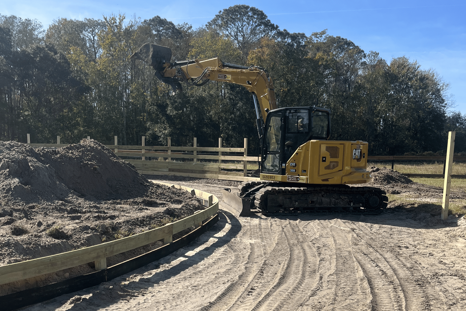 Horse arena construction and agricultural grading