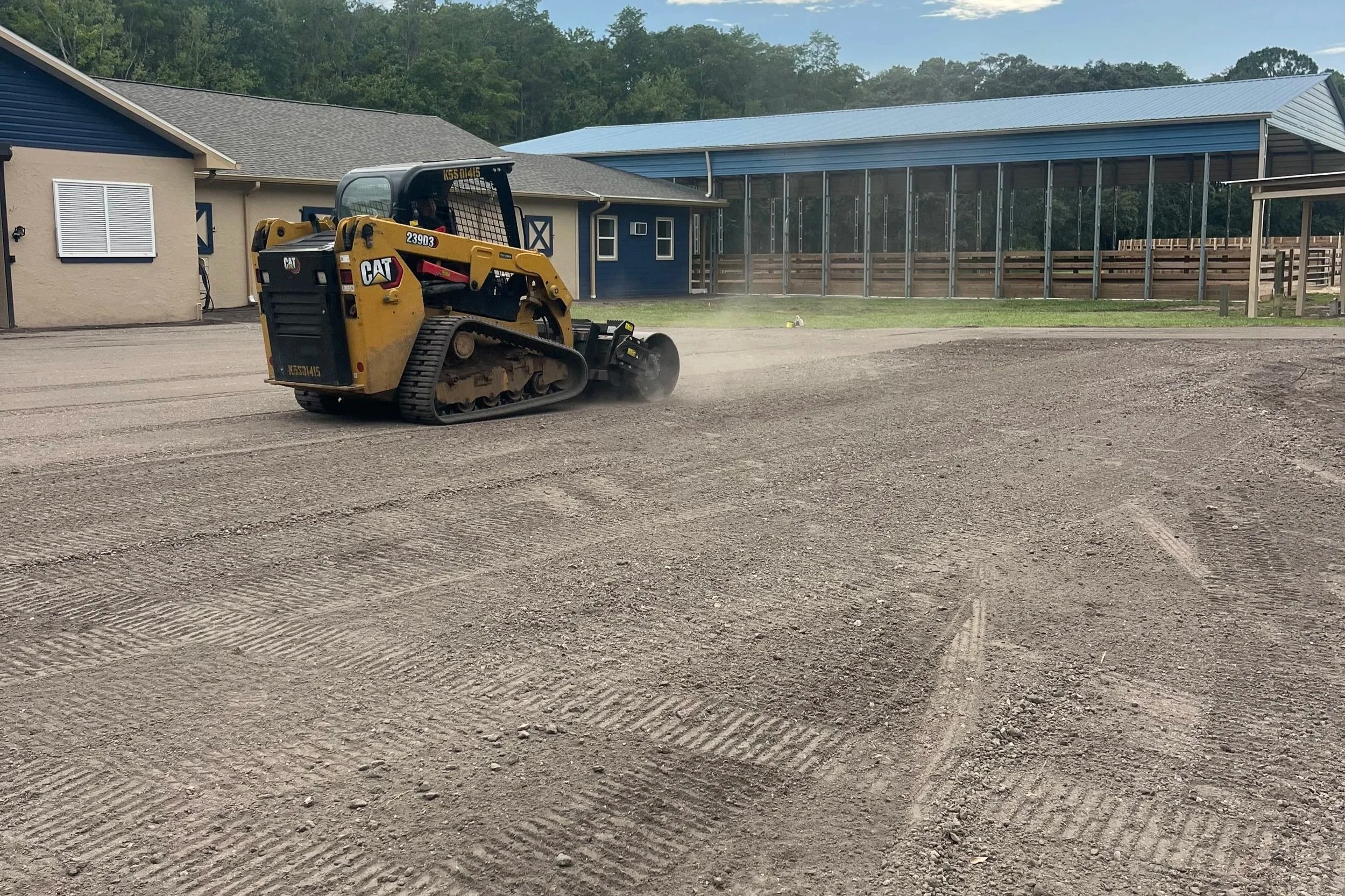Driveway grading and rolling in Citrus County