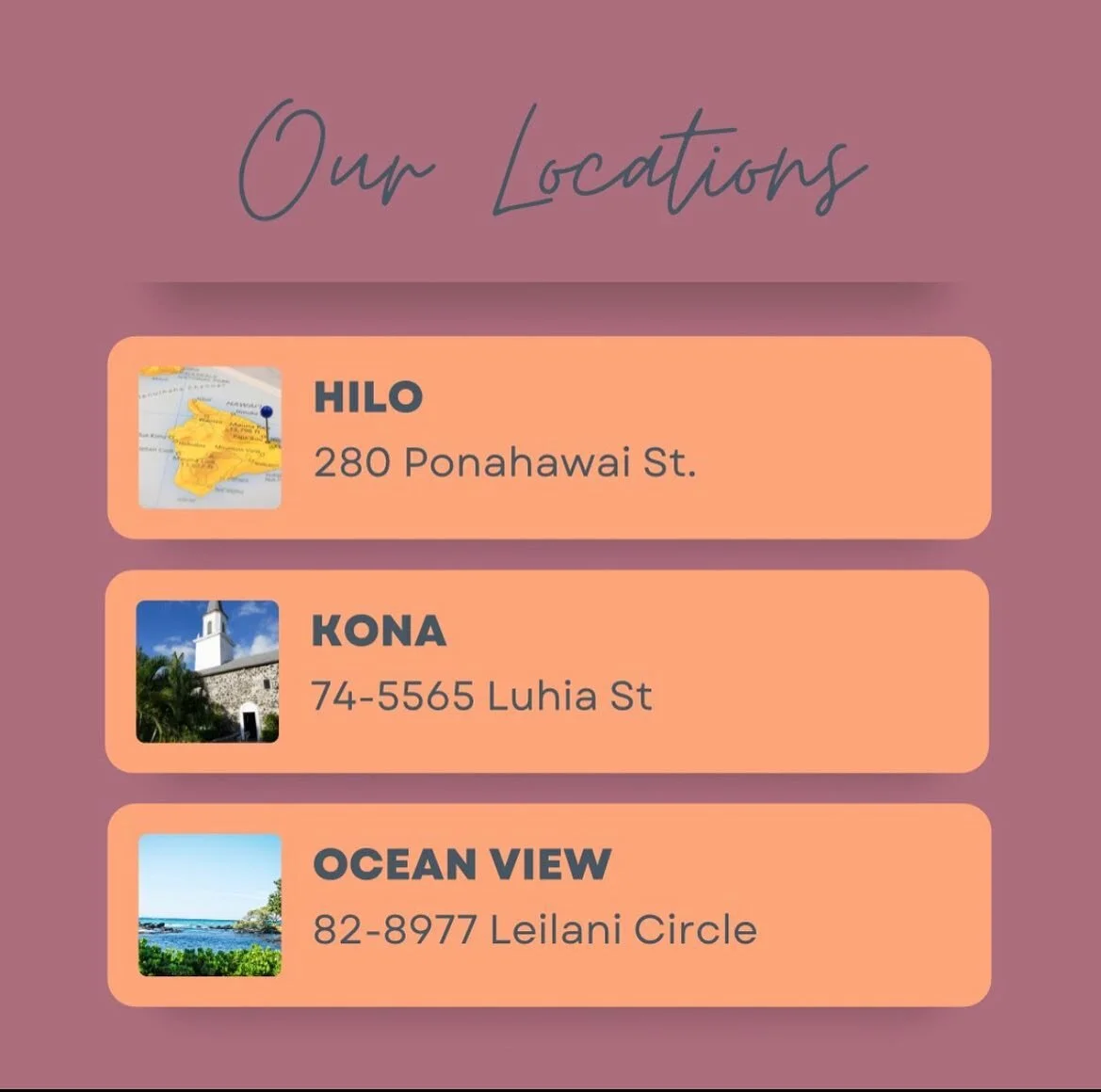 Visit us at any of our three locations! 
.
.
.
#pregnant #pregnancy #womenshealth #healthcare #birth #childbirth #mother #motherhood #livwellwomen #strongasamother #hawaii #hawaiihealthcare #accesstohealthcare #baby #child #children