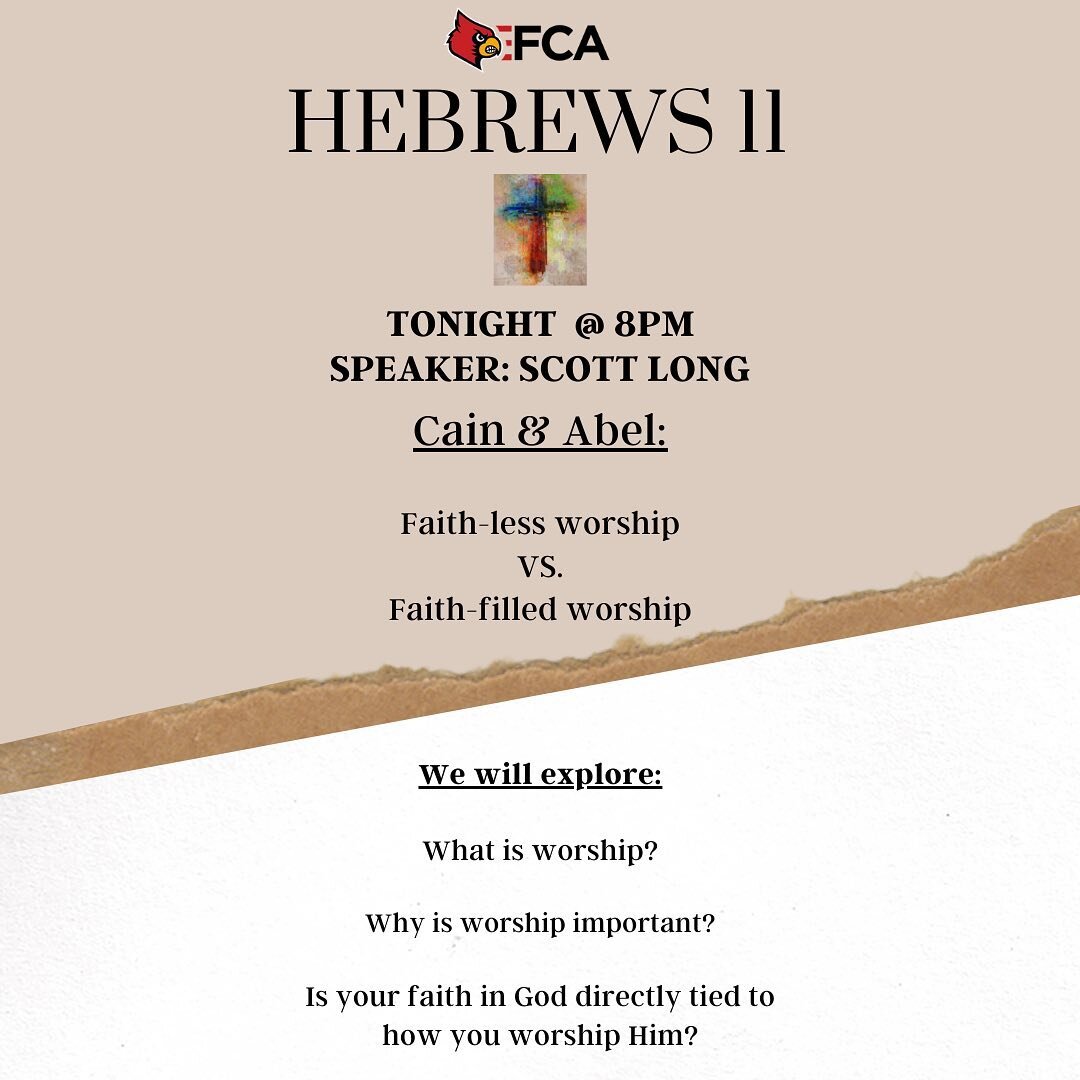 Join us tonight at 8PM!