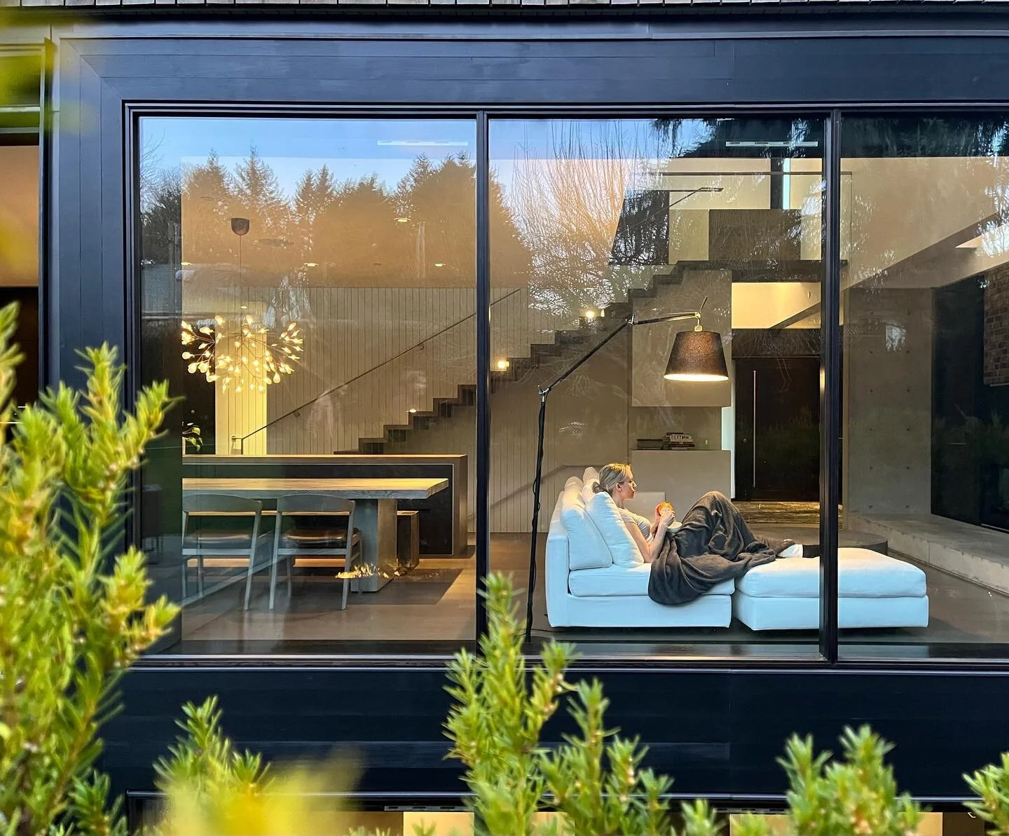 manifesting a biophilic mullet home of my own 💭 

mullet houses are an architectural concept whereby the rear of the home overlooking the private domain is renovated with expanded windows, allowing greater connection to nature, daylight, and coheren