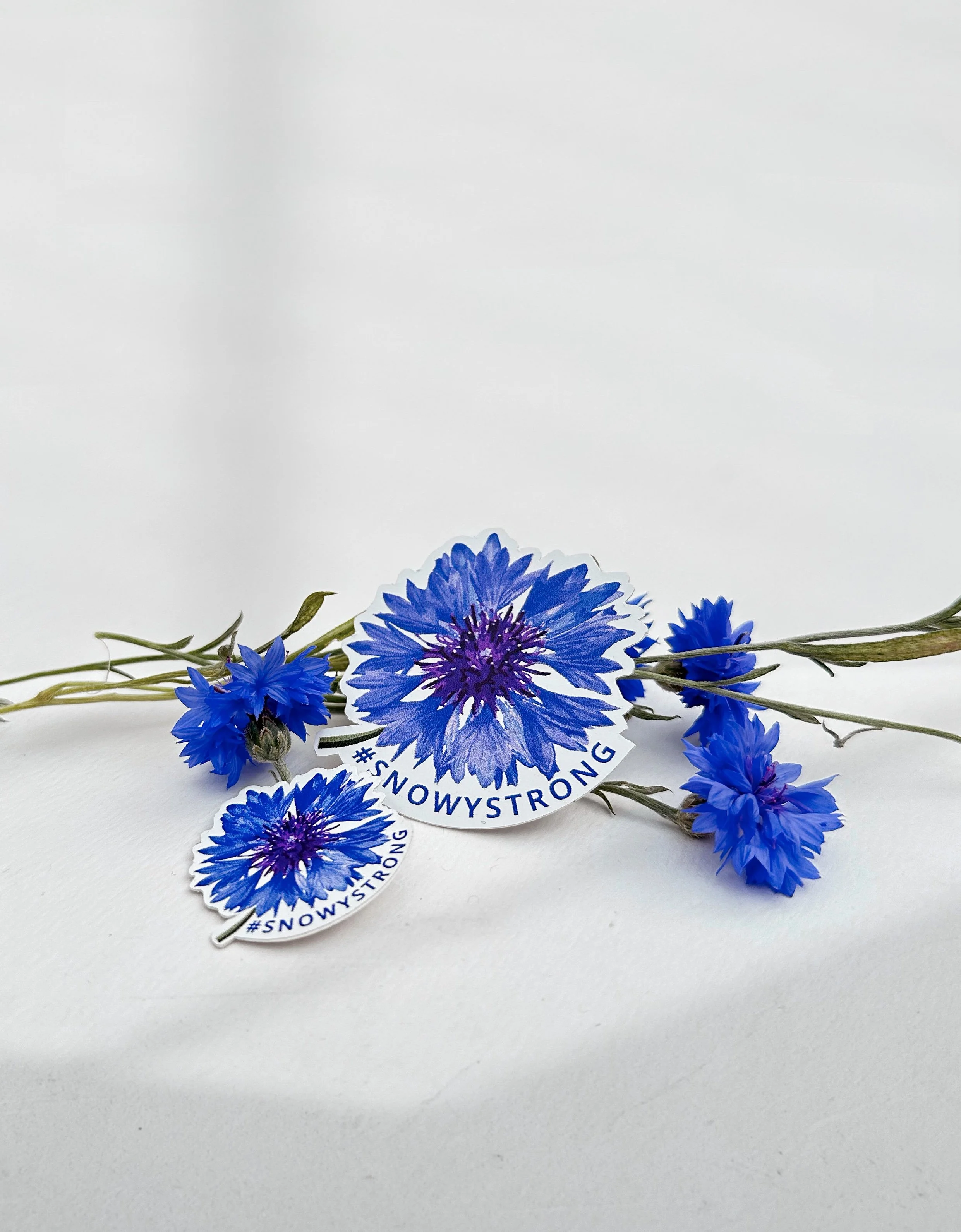 SnowyStrong Vinyl Stickers