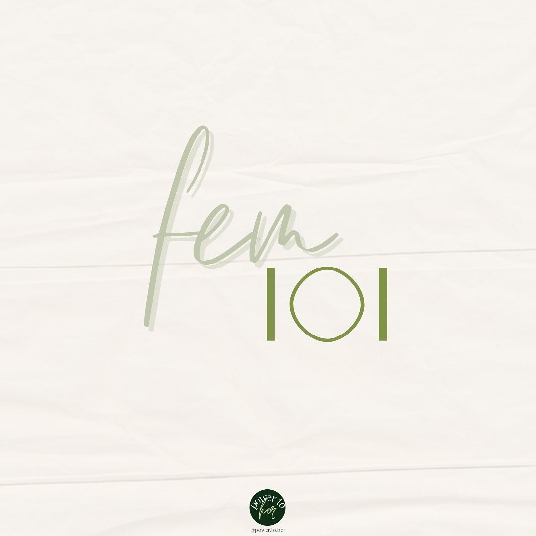 FEM 101

📣 Devika Jain, our executive director is thrilled to announce that she is starting a new IGTV series called FEM 101. 

🎥 She will be hosting an instagram live a few times a month discussing topics that are relevant and important to feminis