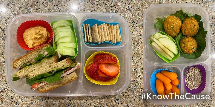 Healthy, packable school lunches