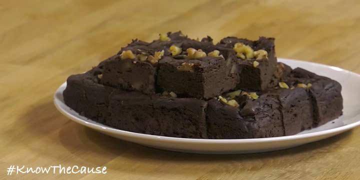 Dark Chocolate Avocado Brownies