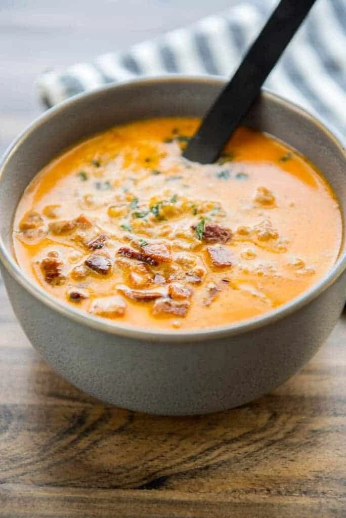 Bacon Cheeseburger Soup