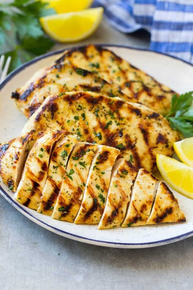 Grilled Chicken Cutlets with Southern Citrus Marinade