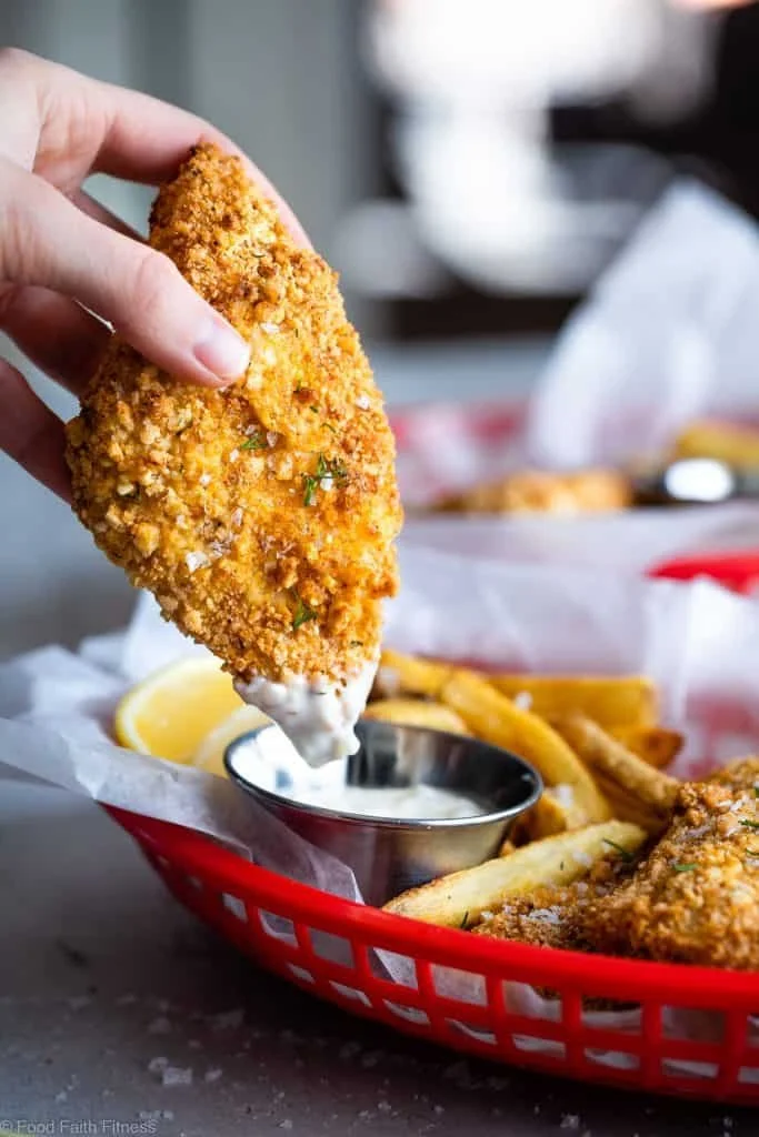 Crispy Air Fried Fish