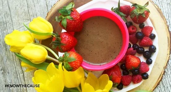 Berry Chocolate Spring Smoothie
