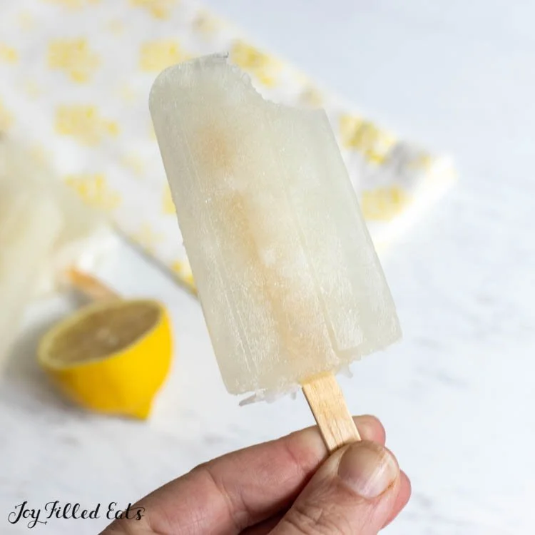 Lemonade Popsicles
