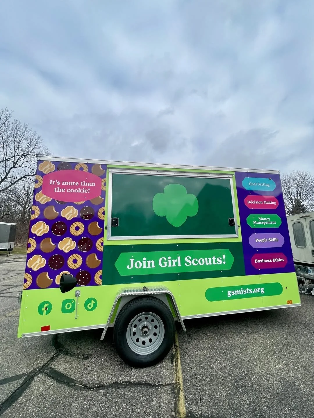 Girl Scout Cookie Trailer