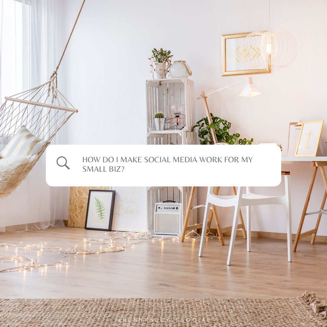 Small biz owners - This one&rsquo;s for you 👏🏼⠀
⠀
👉🏻 Social media is the definition of exhausting ⠀
⠀
Content overload, low engagement and little to no sales, yet everyone keeps telling you how social media is a small biz game changer. ⠀
⠀
They&r