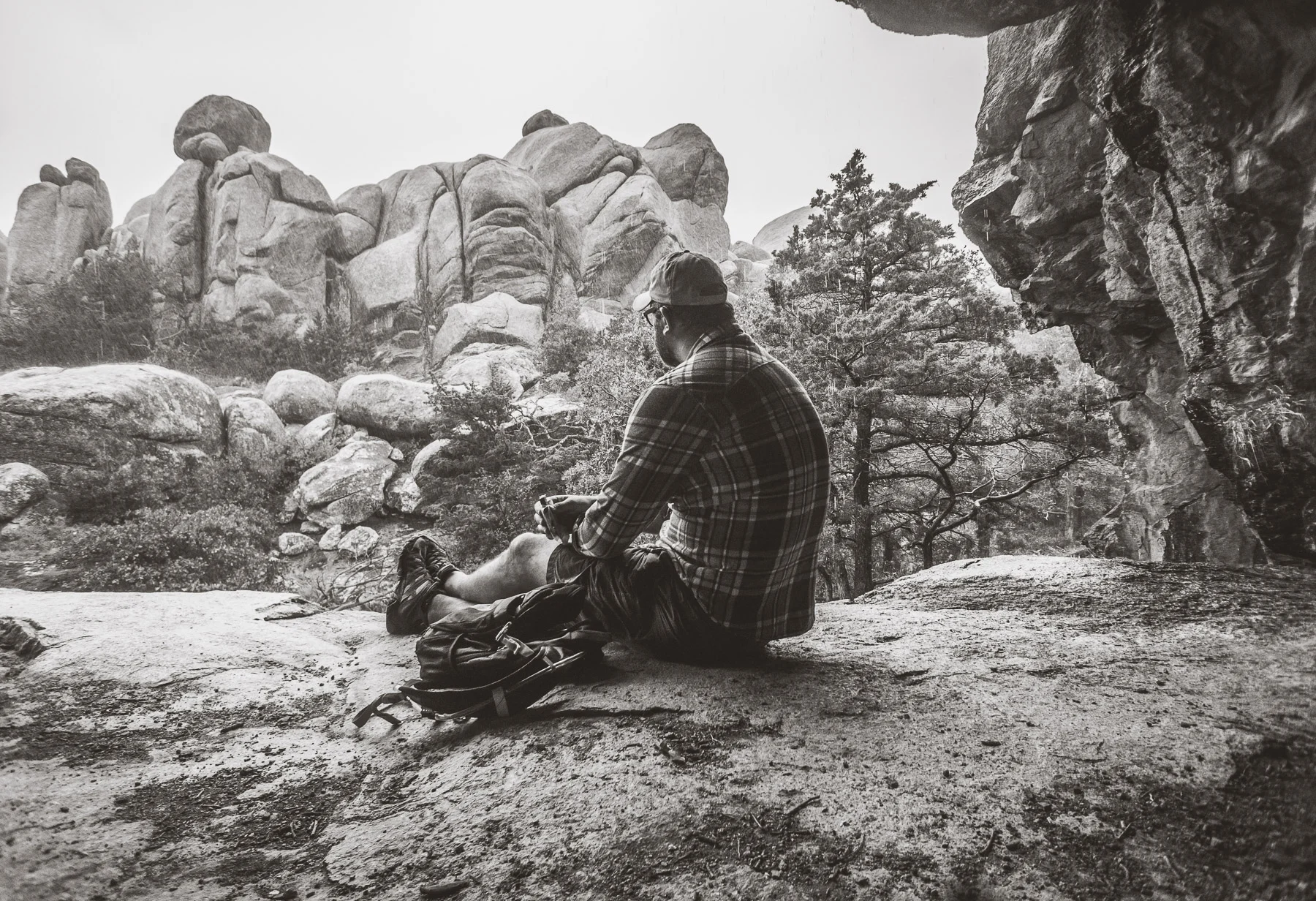 A Rainy Day in Spanish Canyon
