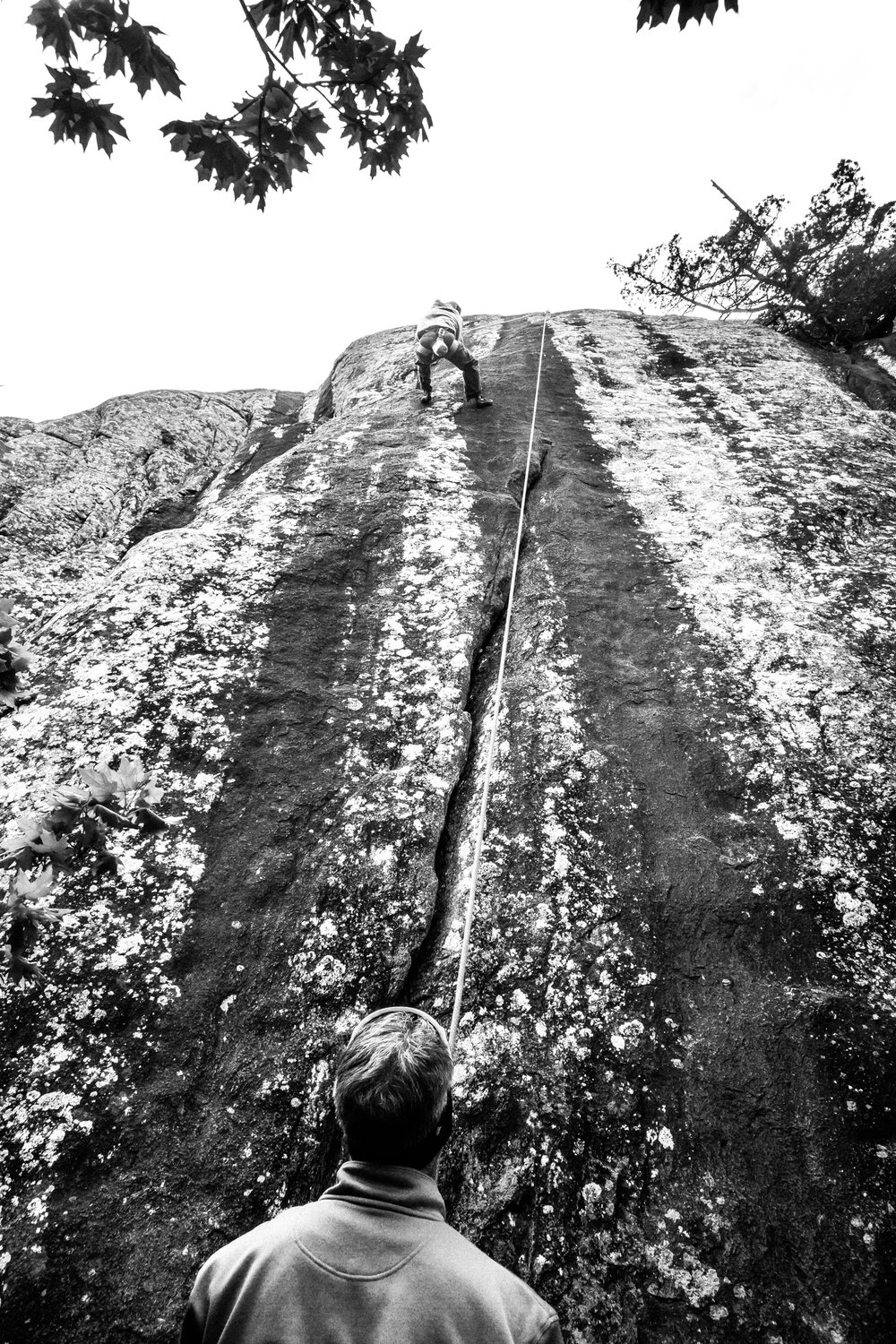 4-22-17 Rock Climbing black & white-14.jpg