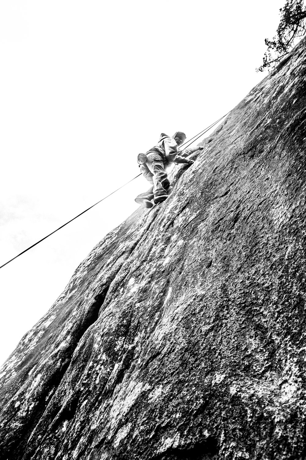 4-22-17 Rock Climbing black & white-11.jpg