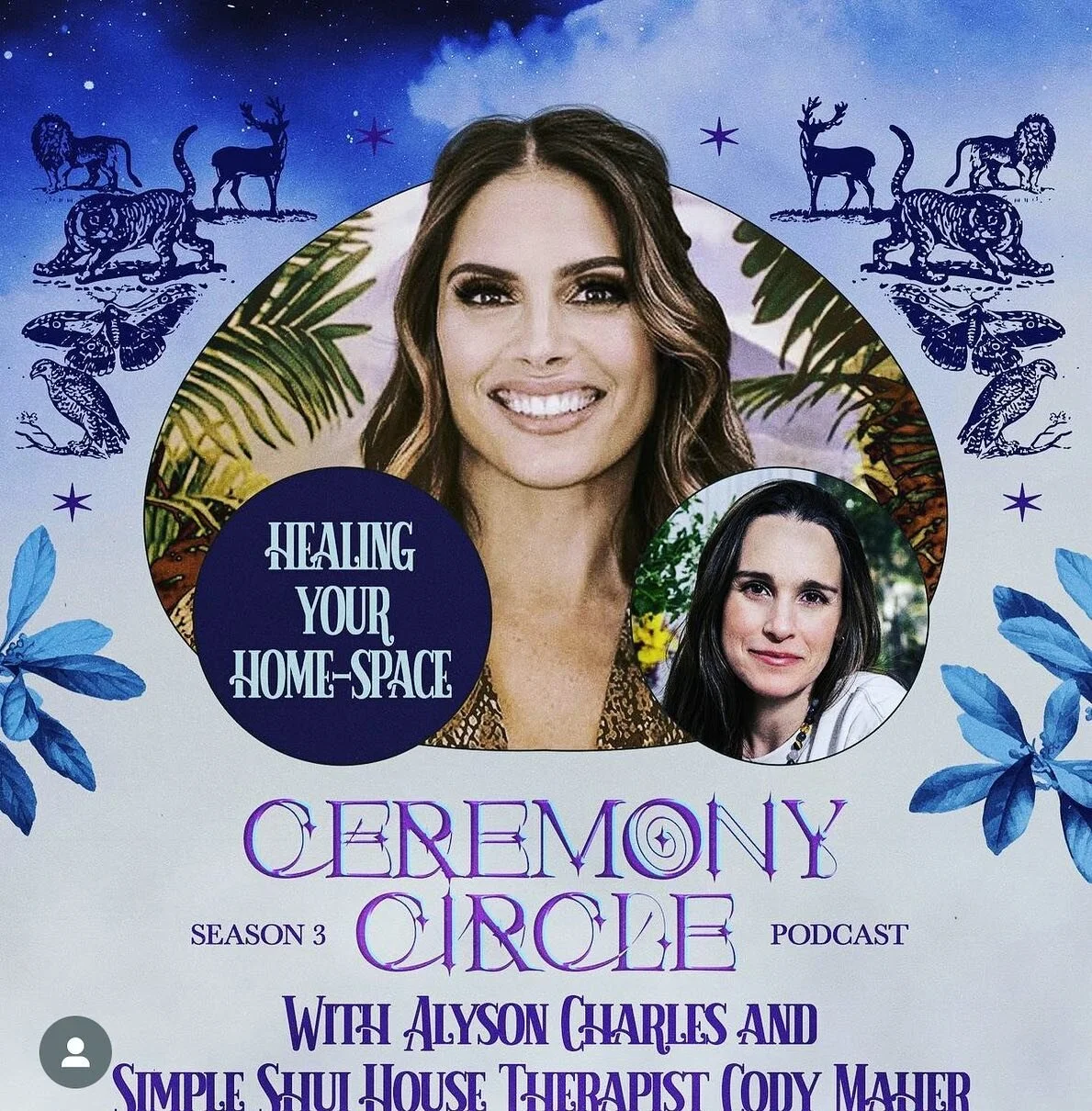 So honored and excited to have had the opportunity to sit with the incredible @iamalysoncharles on her podcast Ceremony Circle. It&rsquo;s out today in all the places you listen to podcasts, or head to my linktree for the direct link. We talk about m