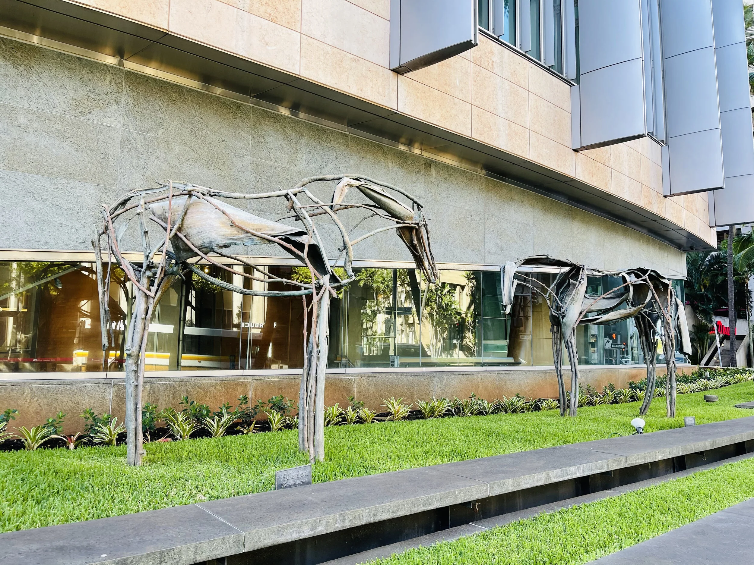 Holuahoa', 1995-1996,
Deborah Butterfield,
999 Bishop Street