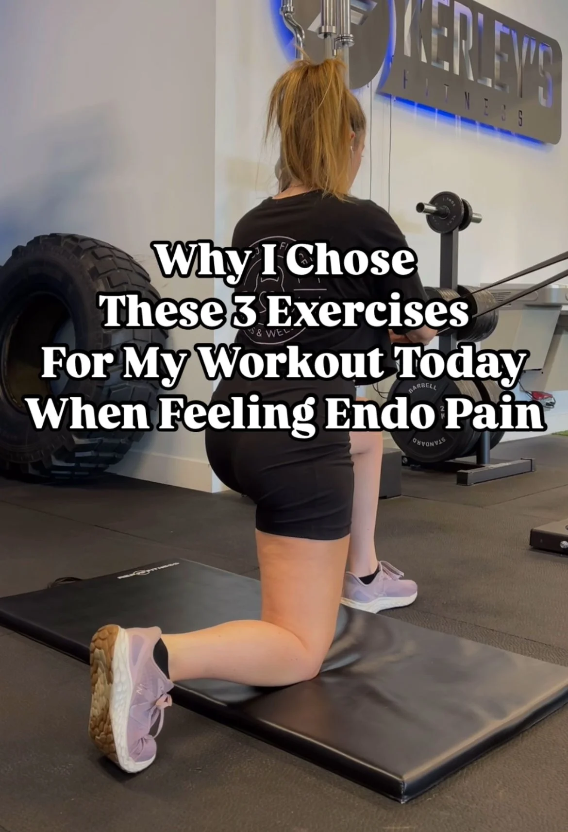Why I Chose These 3 Exercises for My Workout Today When Feeling Endo Pain