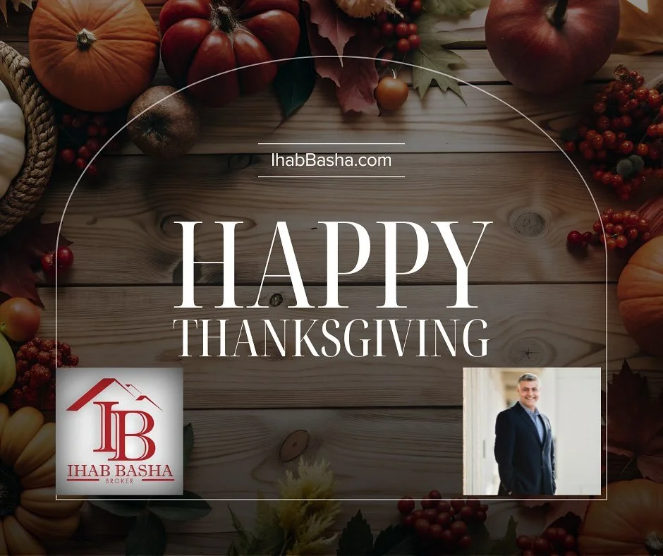 &ldquo;Wishing you and your family a very happy Thanksgiving, full of warmth, blessings, and all that you are thankful for&rdquo;

#basharealty #bashadedication #bashaloyalty #basharesults #ihabbashateam