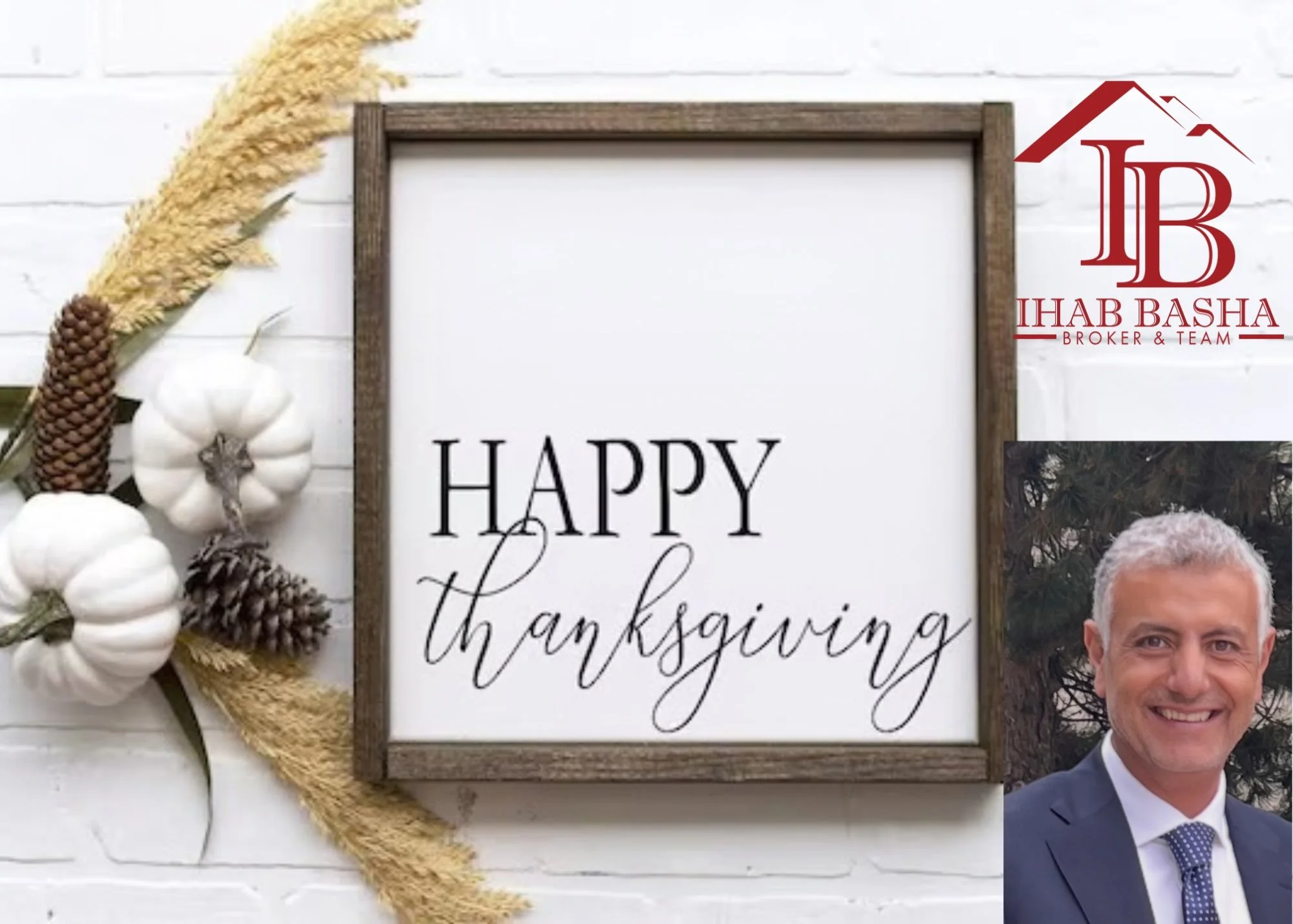 Thankful for my family, friends and clients 😀 wish you all a beautiful Thanksgiving full of joy, gratitude and blessings 🙏

#ihabbashateam #thanksgiving #grateful