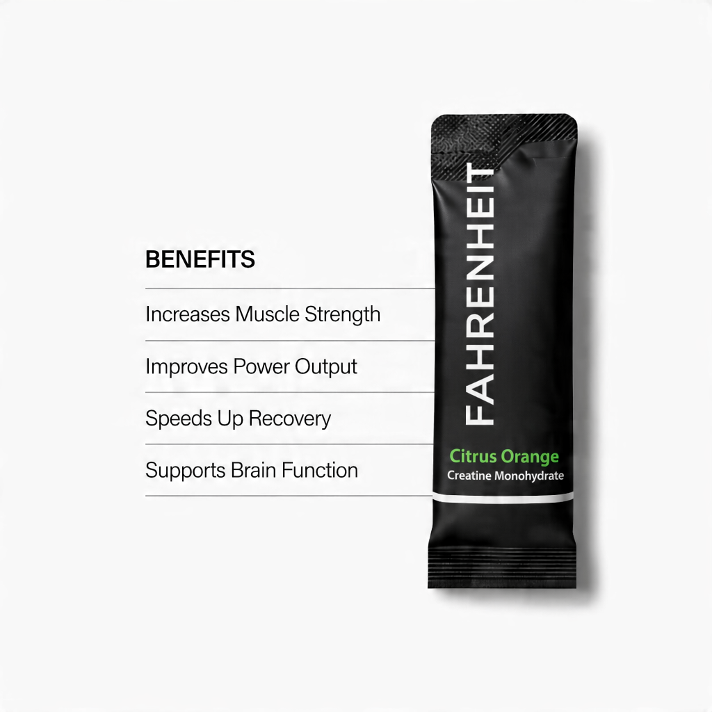 Fahrenheit Creatine Monohydrate Citrus Orange — ingredients view