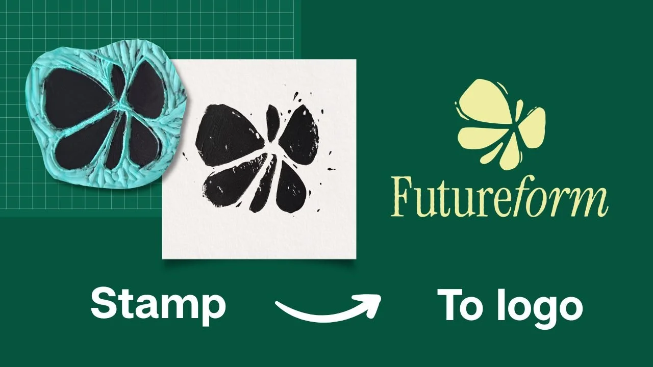 Create handmade stamp logos