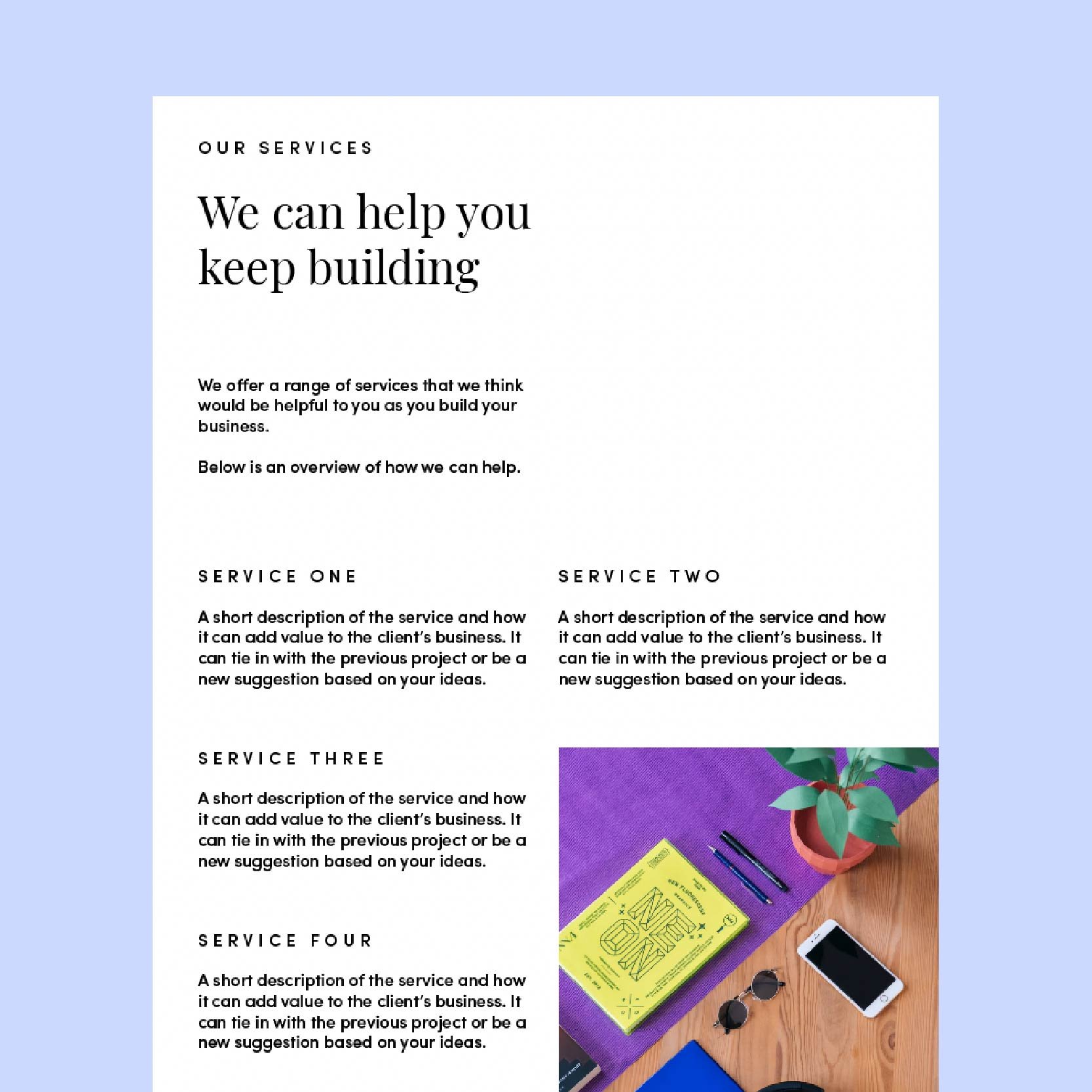 Create a hand-off package — Kayla