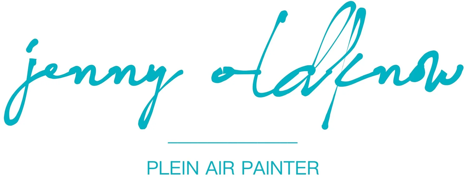 JENNY OLDKNOW | PLEIN AIR  PAINTER