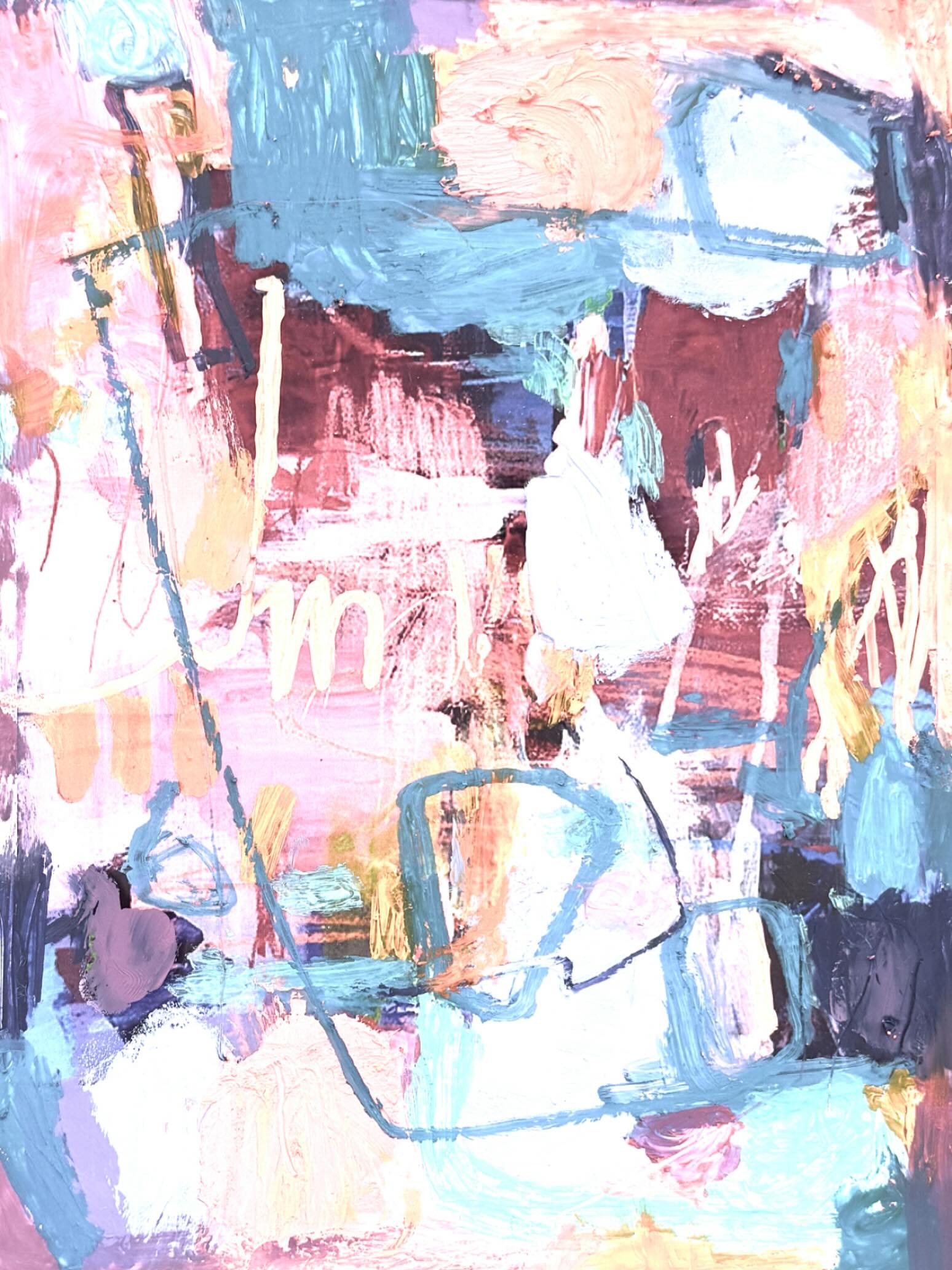 When the world is making too much noise... I just retreat into my studio and paint 'Shut up', oil painting on 22x20&quot; canvas.

#abstractpainting #abstraction #artismytherapy #abstractoilpainting #nonobjectiveart #contemporaryart