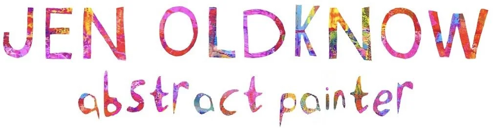 JEN OLDKNOW | ABSTRACT PAINTER