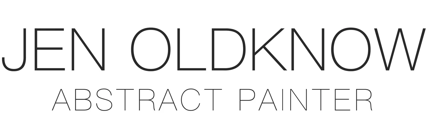 JEN OLDKNOW | ABSTRACT PAINTER