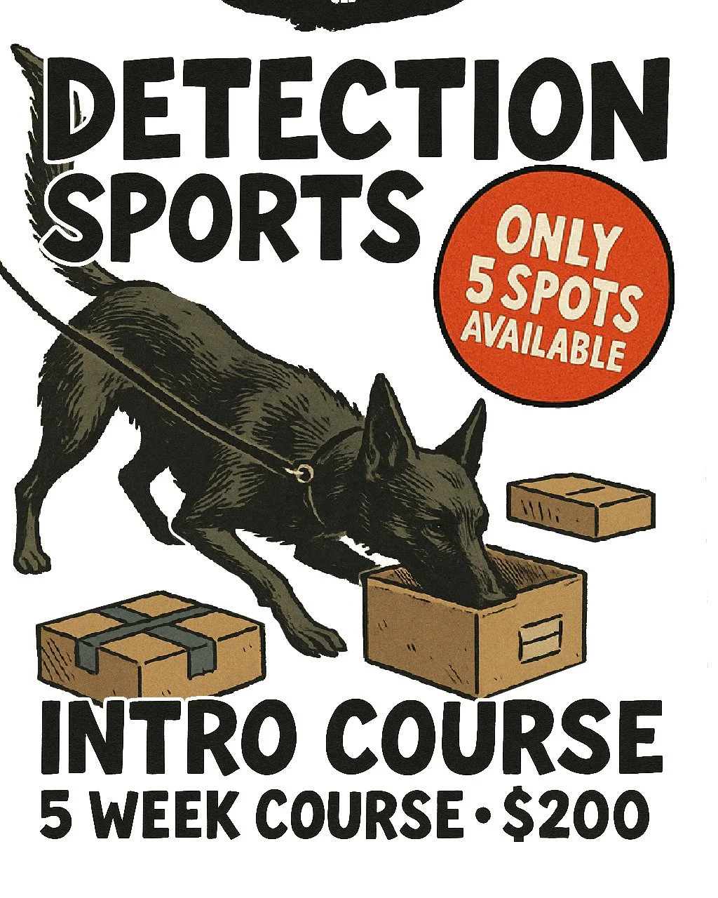 New Rosemount location!
First round of class this year!

DM to book a spot
or email:
kerr@utilitydog.com.au

Detection sports are accessible to all dogs &ndash; any breed, any age. It&rsquo;s one of the best ways to build focus, confidence, and tick 