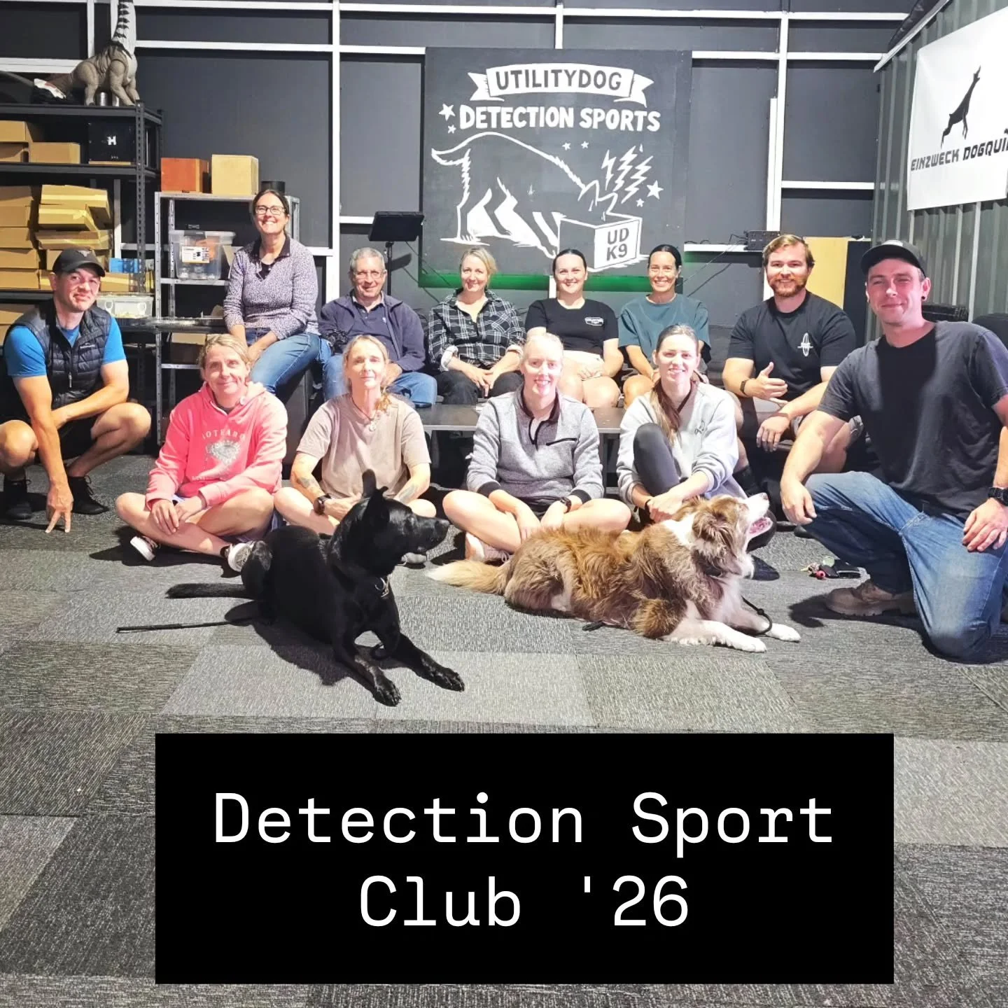 Our Detection Sport Club is the best in town!

Mainly due to the baked goods but...
We also love to get together to train our dogs to do cool stuff!

Good luck at the ORT tomorrow, lovely people!