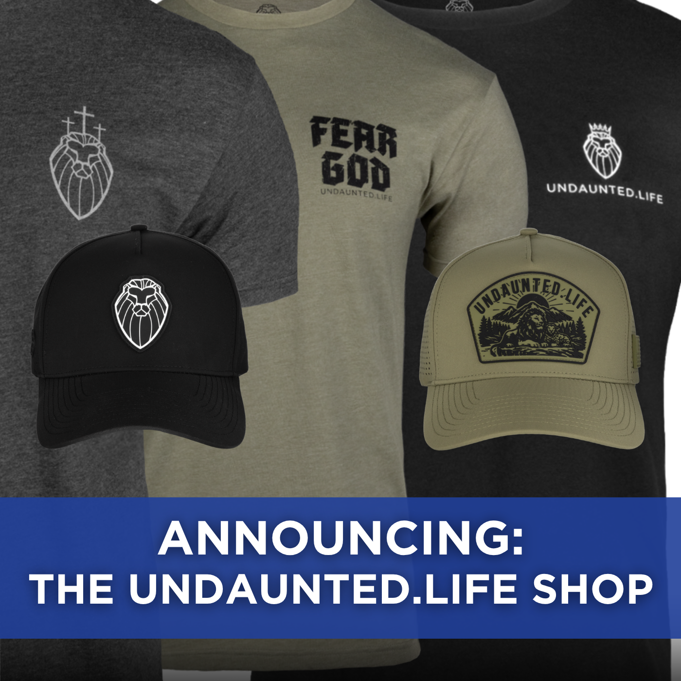 ANNOUNCING: The Undaunted.Life Shop (7.1.26)