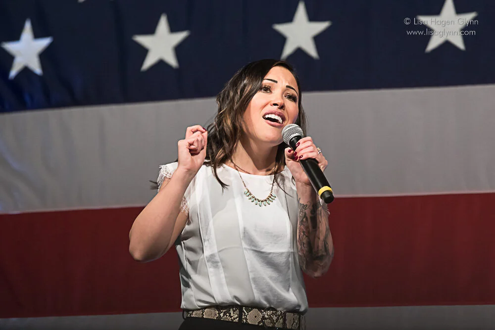Introducing Presidential candidate Elizabeth Warren at Seattle Center