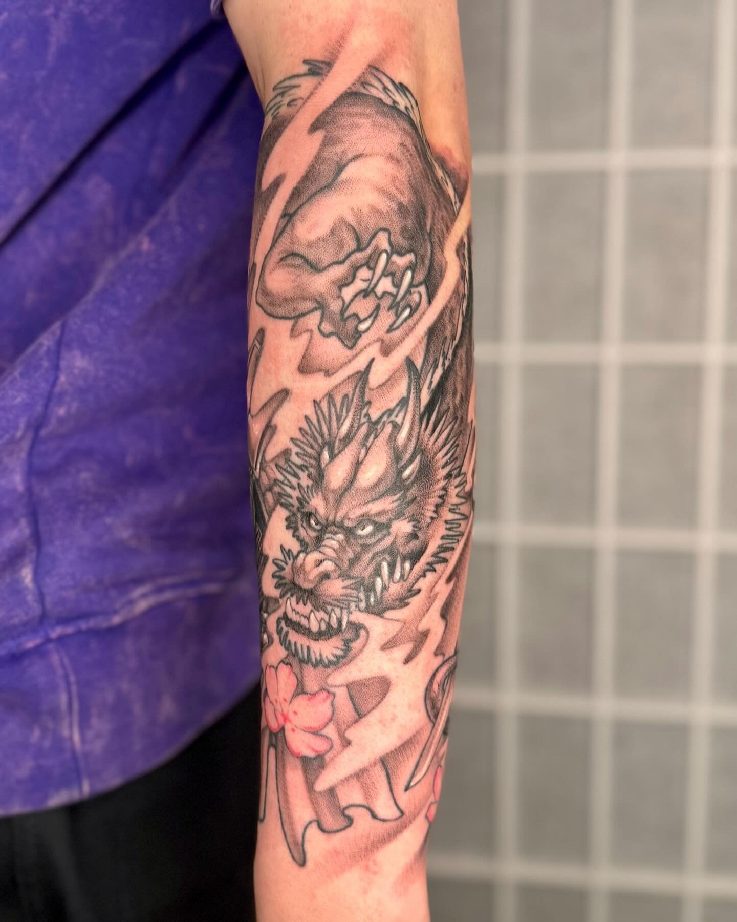 Two Session Half Sleeve for Tanner 🐲👹

Thank you for the trust during the process to make this piece come to life! Been a while since I&rsquo;ve posted, grateful for all my followers who continue to support this page. Summer is coming and April-Jun