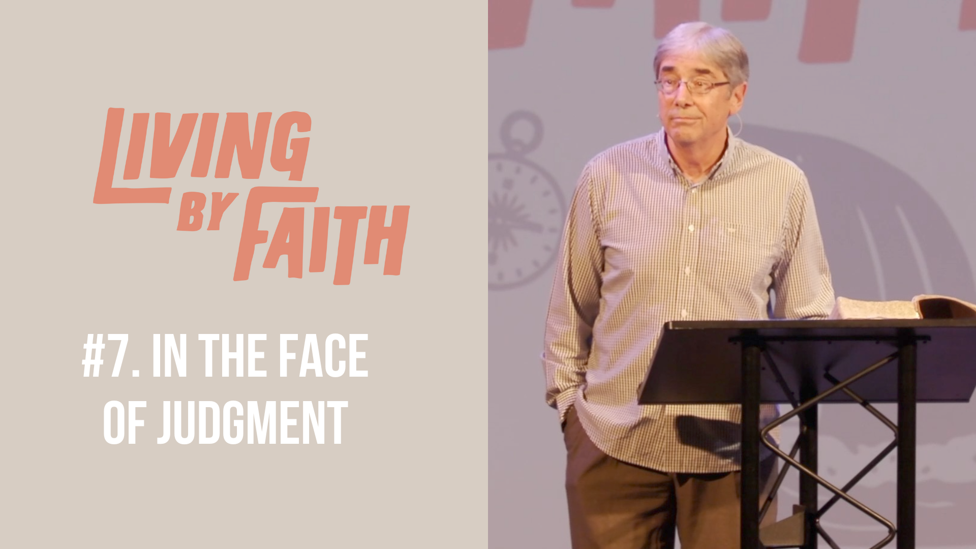 In the Face of Judgment